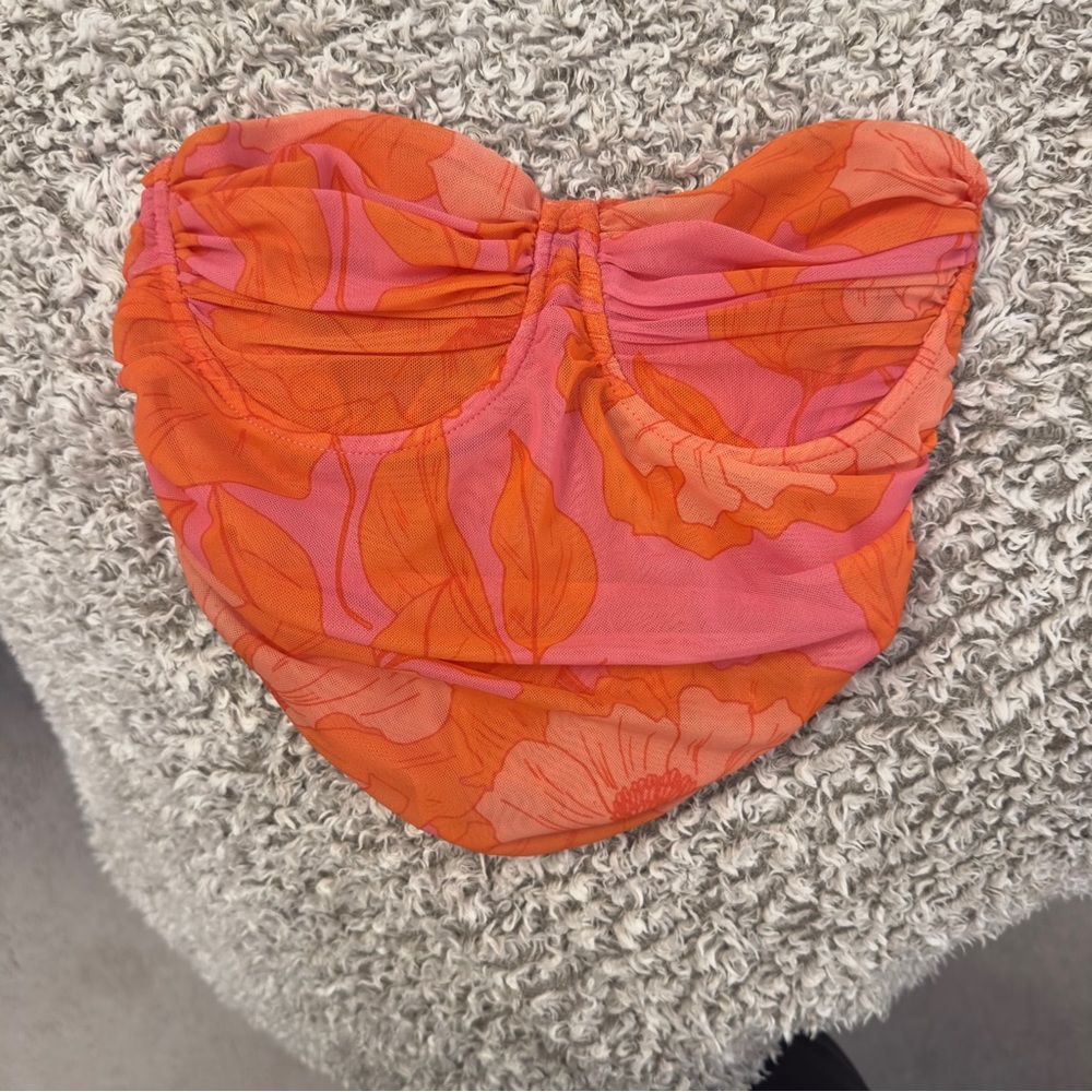 Zara Floral Crop Top